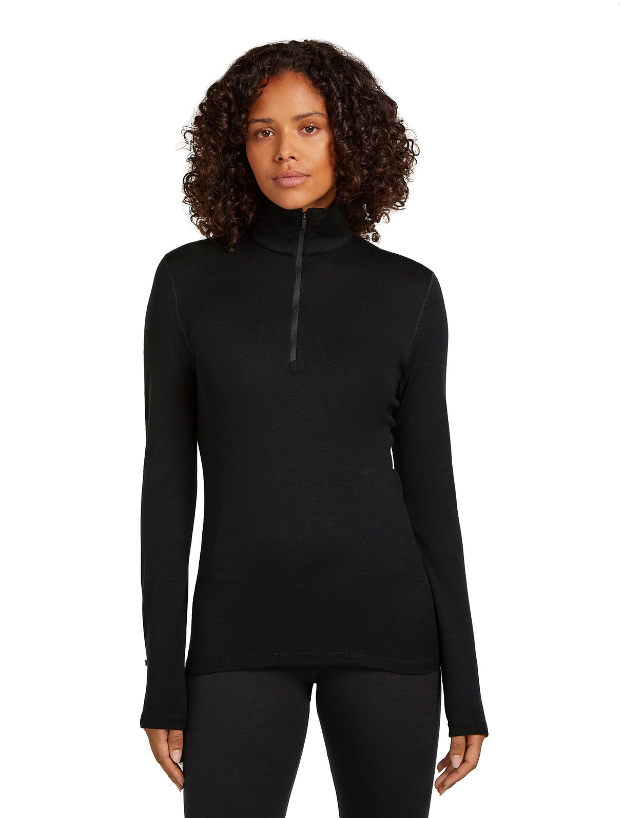 Termokrekls Icebreaker merino 260 Tech LS Half Zip sieviešu