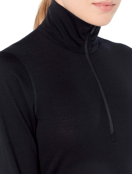 Merino termoveļa Icebreaker 200 Oasis LS Half Zip sieviešu