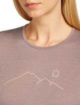 Merino termoveļas krekls Icebreaker 200 Oasis LS Crewe sieviešu