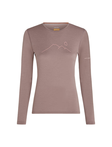 Women's Icebreaker 200 Oasis LS Crewe Merino Thermal Shirt