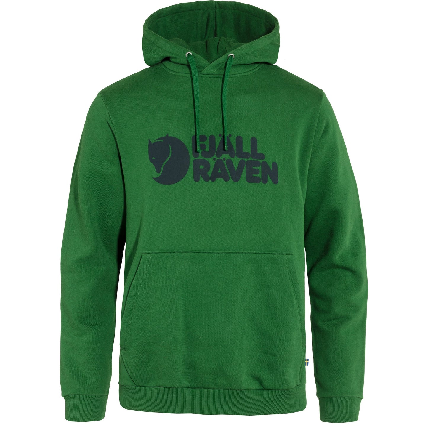 Džemperis Fjallraven Logo Hoodie vīriešu Palm Green