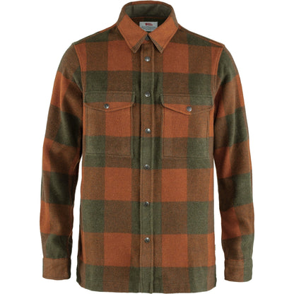 Flaneļa krekls Fjallraven Canada Shirt vīriešu Autumn Leaf - Laurel Green