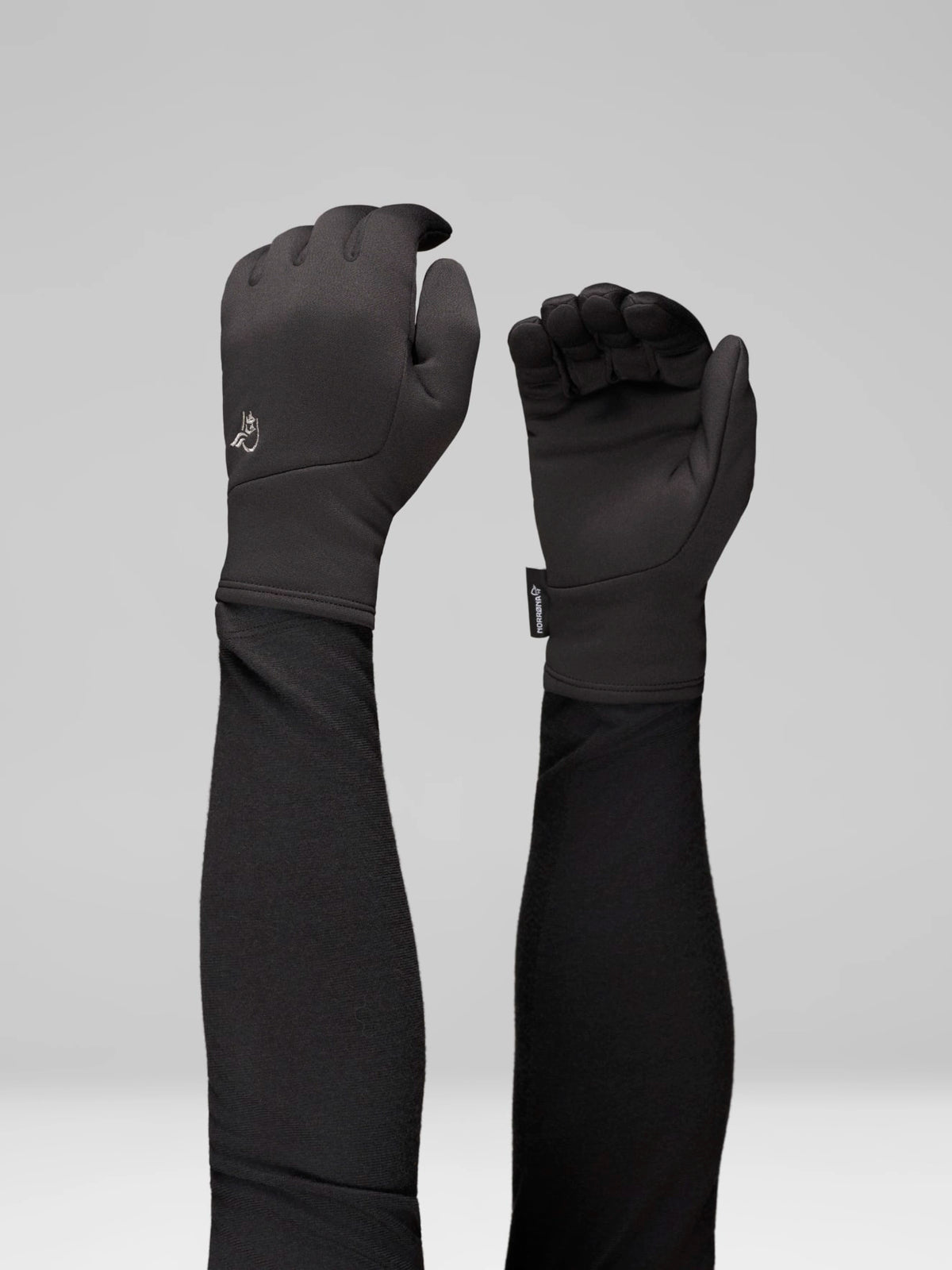 Flīsa cimdi Norrøna /29 warm2 stretch