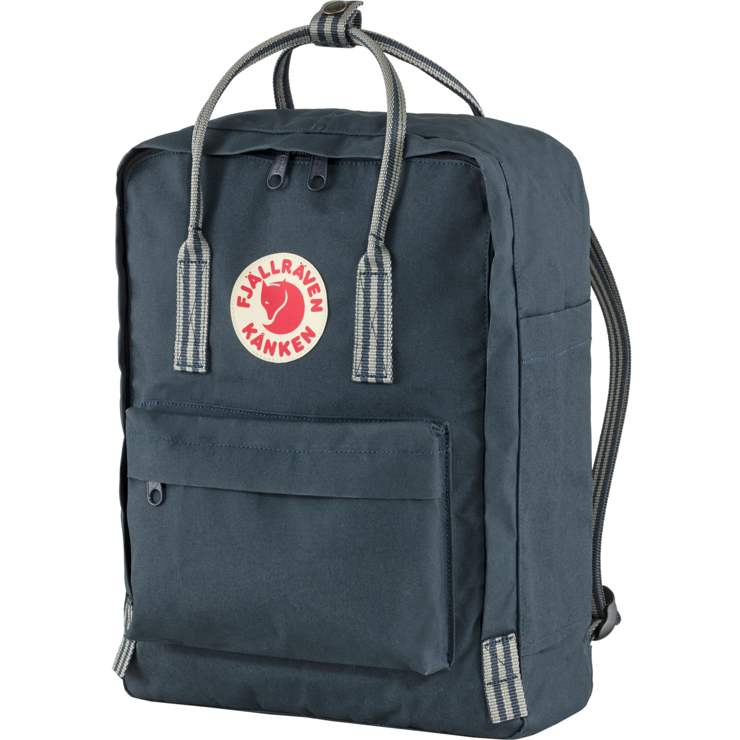 Mugursoma Fjallraven Kanken Navy-Long Stripes