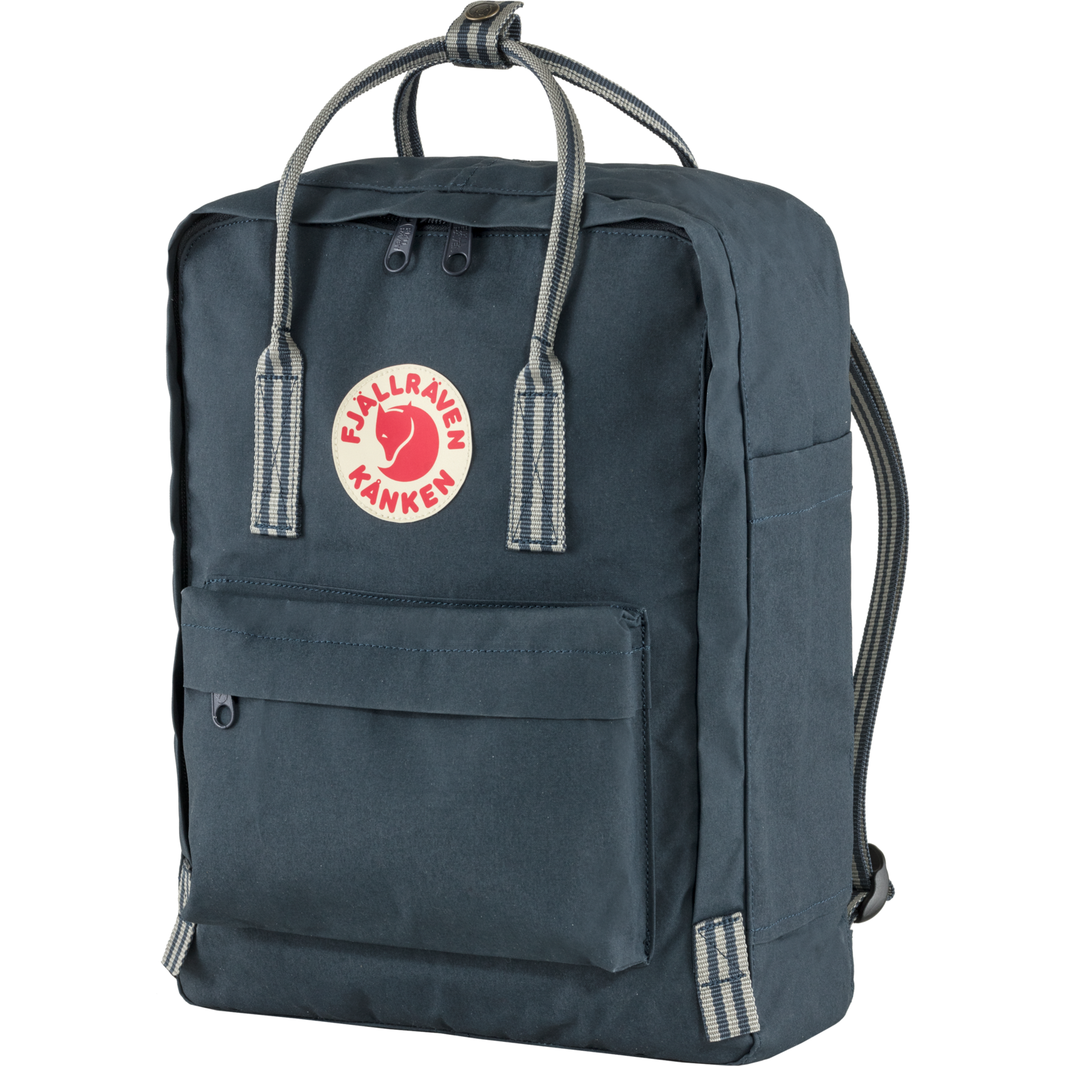 Mugursoma Fjallraven Kanken Navy-Long Stripes