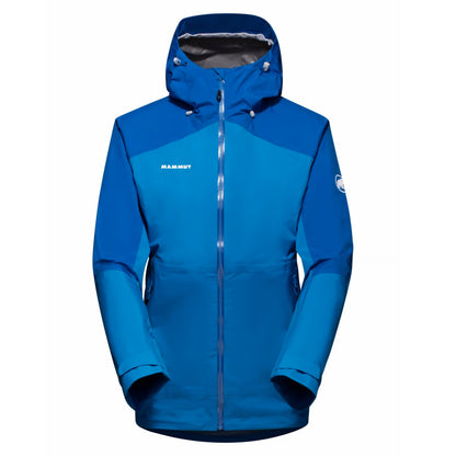 Lietus jaka Mammut Convey Tour HS Hooded sieviešu Gentian-Ice XS