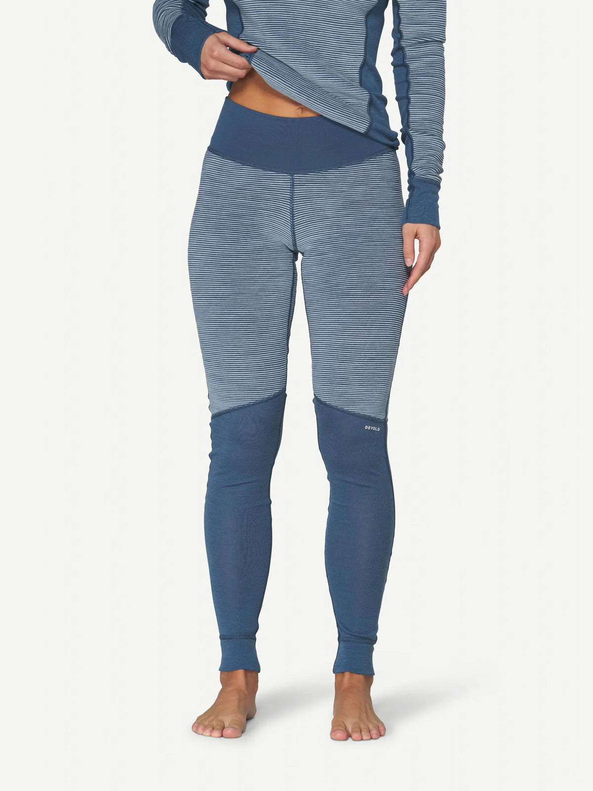 Devold Reverso women's merino wool thermal leggings