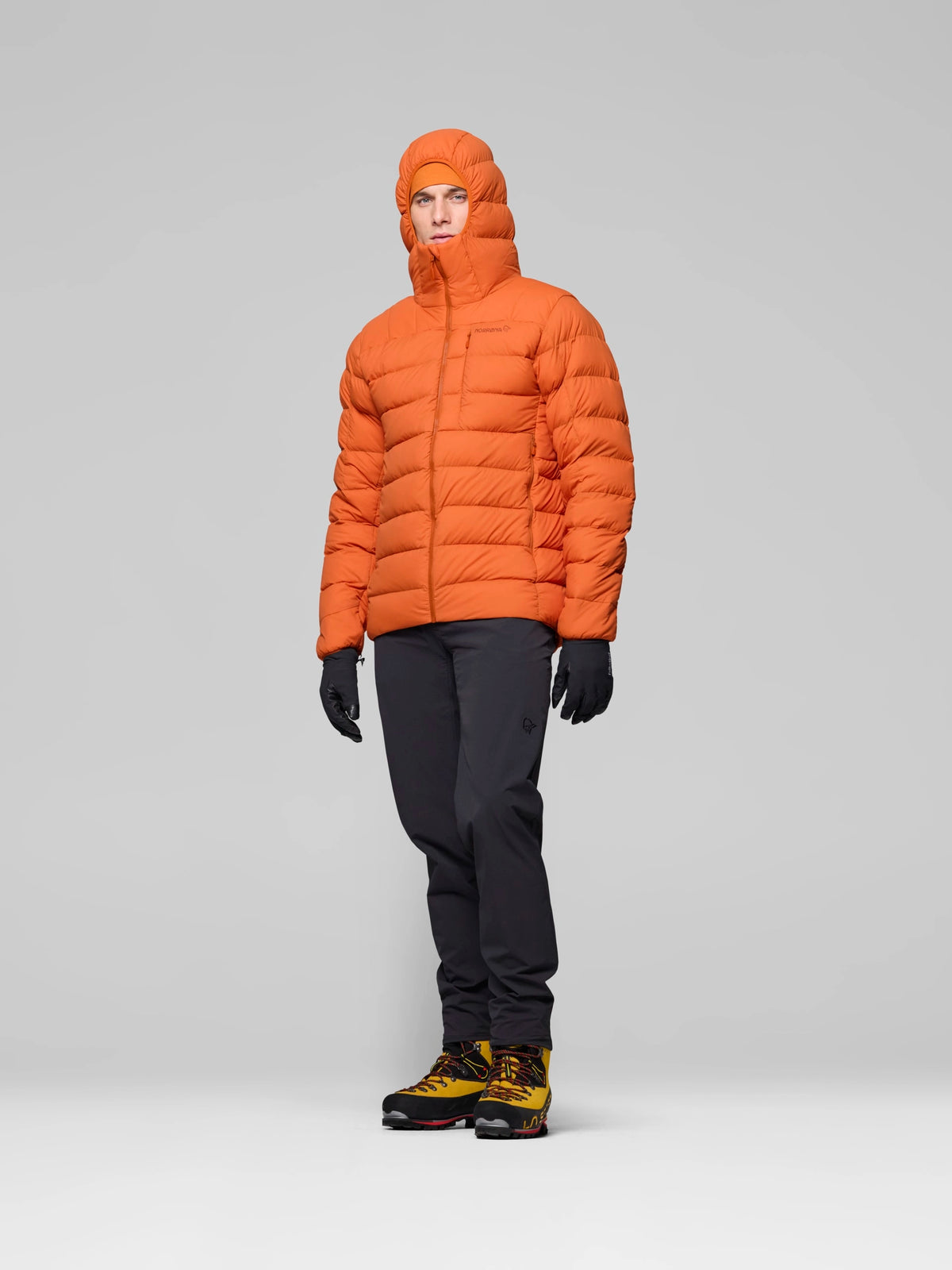 Dūnu jaka Norrona femund down700 Zip Hood vīriešu