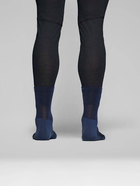 Merino vilnas zeķes Norrona falketind light Caviar Black/Iron Gate