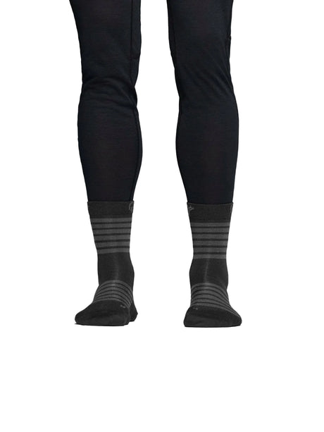 Merino vilnas zeķes Norrona falketind light Caviar Black/Iron Gate