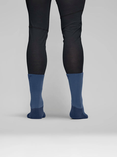 Merino vilnas zeķes Norrøna falketind mid Caviar Black/Iron Gate