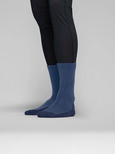 Merino vilnas zeķes Norrøna falketind mid Caviar Black/Iron Gate