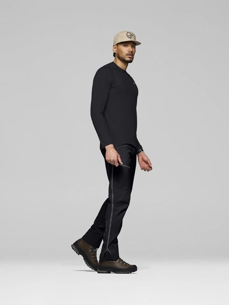 Norrøna femund pureUll merino wool base layer shirt men's