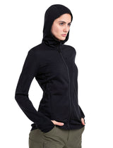 Women's Icebreaker Quantum III LS Zip Hoodie