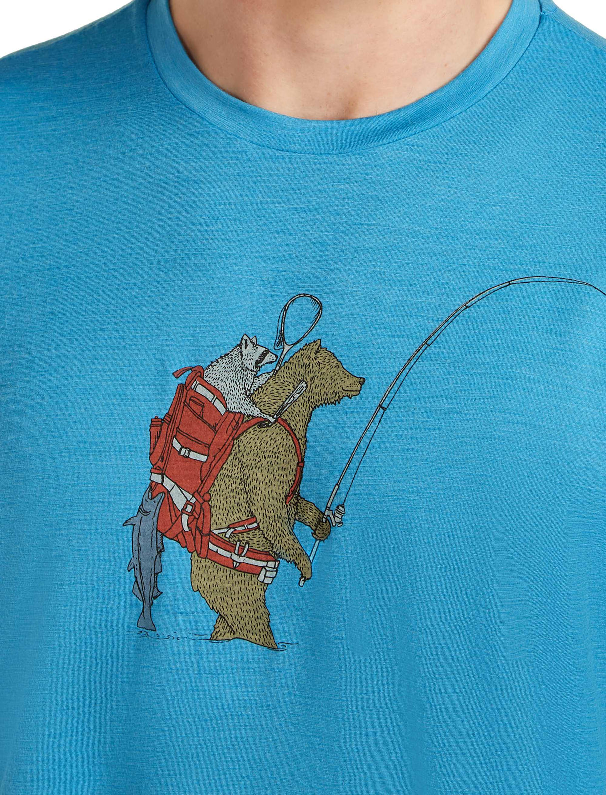 Merino T-krekls Icebreaker Tech Lite SS 150 Bear vīriešu