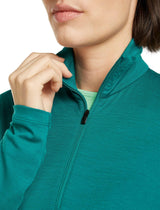 Merino thermal underwear Icebreaker 200 Oasis LS Half Zip Women's