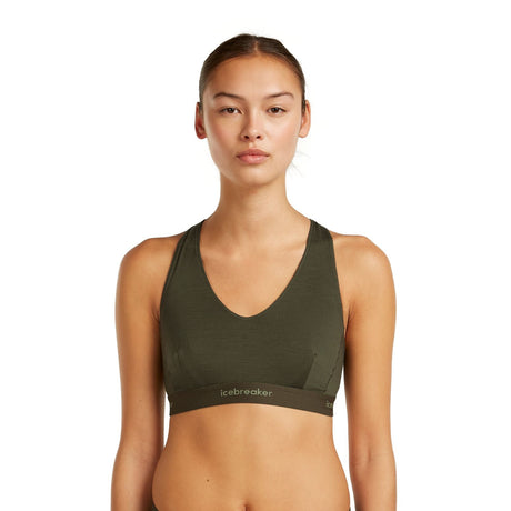 Krūšturis Icebreaker 125 Cool Lite Sprite Racerback sieviešu