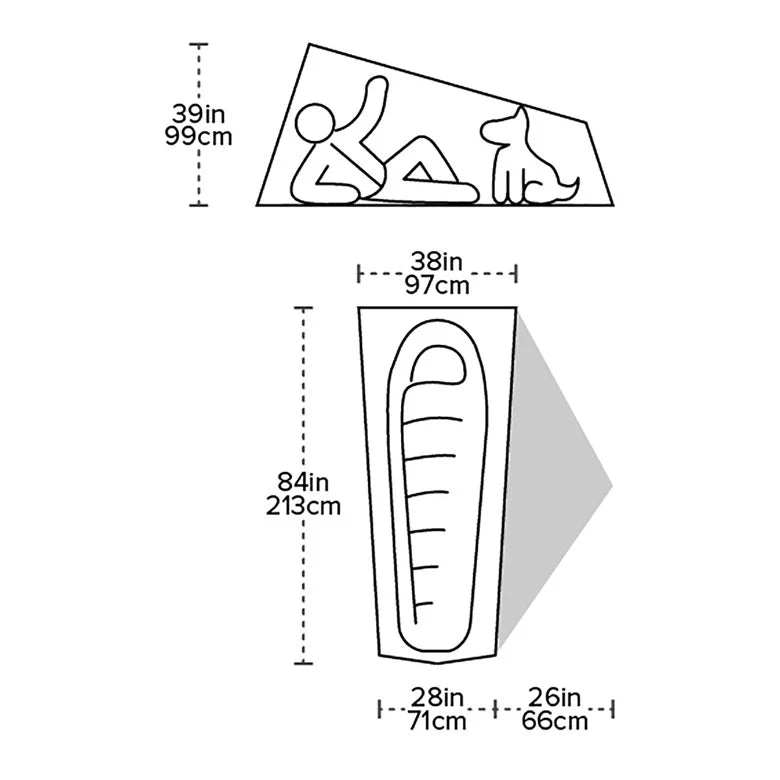 Tent Big Agnes Tiger Wall Ultralight 1-person