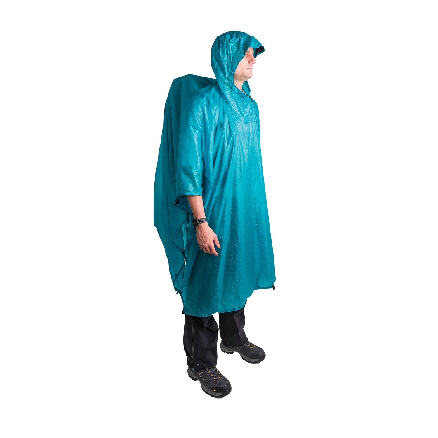 Lietus pončo-nojume Sea to Summit Ultra-Sil Nano Tarp Poncho Blue