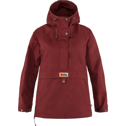 Vējjaka Fjallraven Vardag Anorak sieviešu Bordeaux Red S