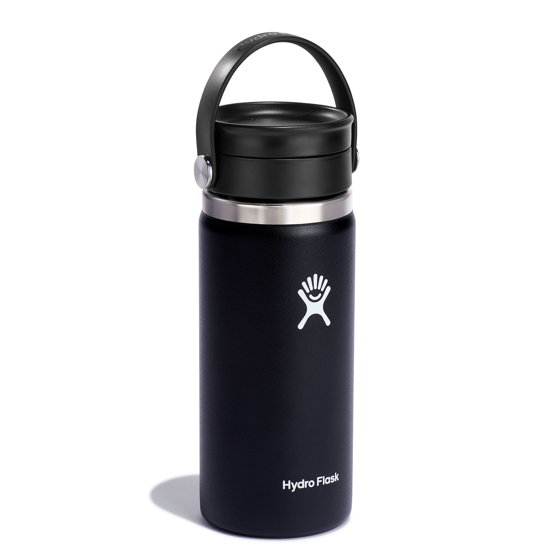 Pudele Hydro Flask 473ml Wide Flex Sip Lid 16 OZ Black