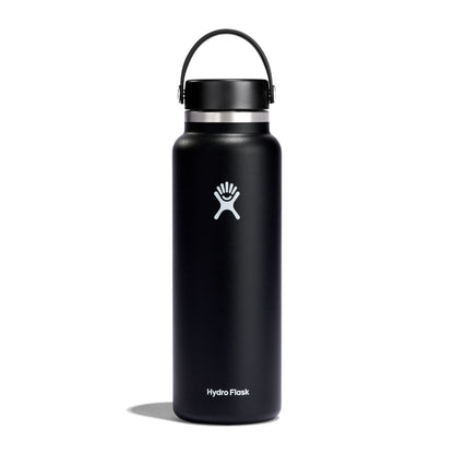 Termopudele Hydro Flask® 1180ml Wide Mouth Flex Cap 40 OZ Black