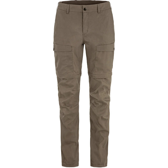 Fjallraven bikses-šorti Abisko Hybrid Trail Zip-off sieviešu