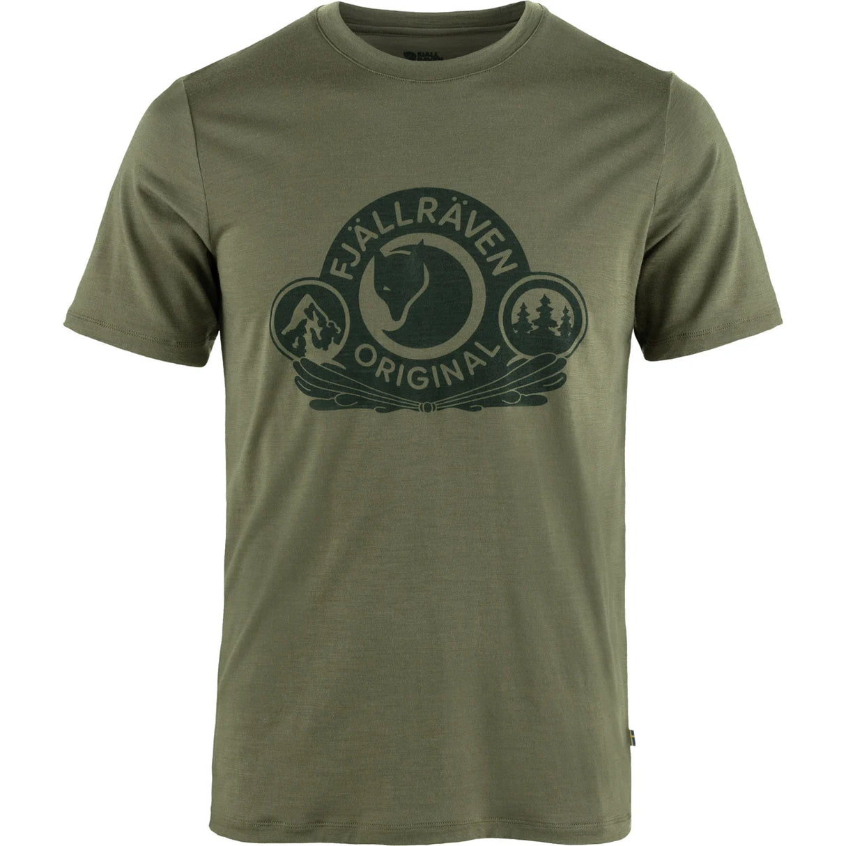 T-krekls Fjallraven Abisko Wool Classic SS vīriešu