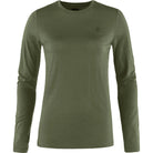 T-krekls Fjallraven Abisko Wool LS sieviešu