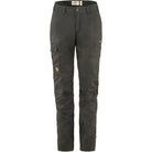 Bikses Fjallraven Karla Pro sieviešu Dark Grey