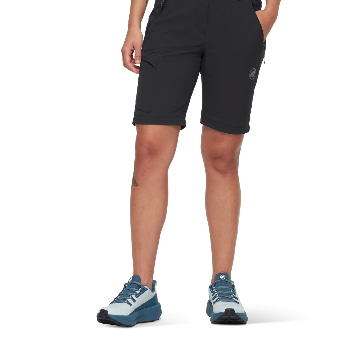 Pārgājienu bikses-šorti Mammut Runbold IV Zip Off sieviešu