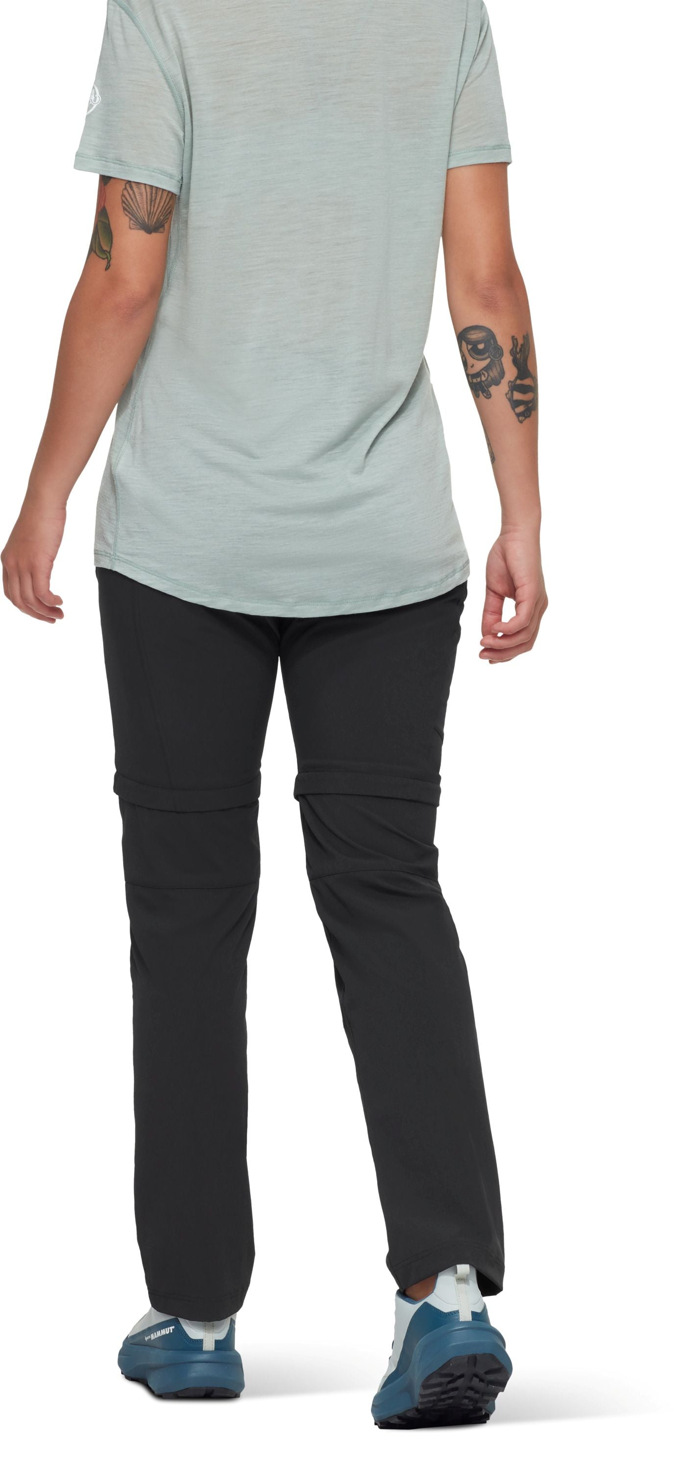 Pārgājienu bikses-šorti Mammut Runbold IV Zip Off sieviešu