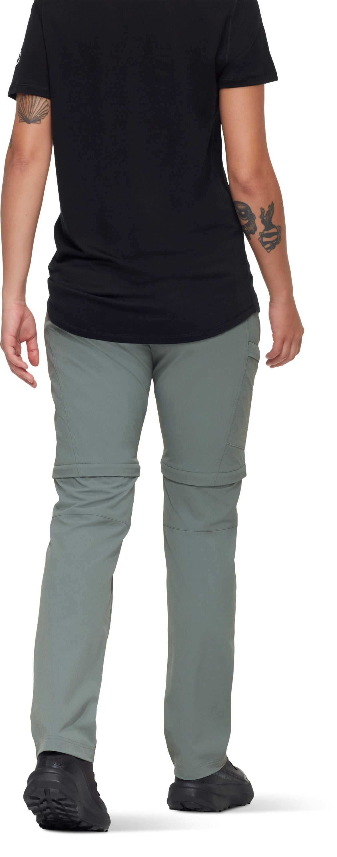 Pārgājienu bikses-šorti Mammut Runbold IV Zip Off sieviešu