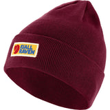 Cepure Fjallraven Vardag Classic Beanie Bordeaux Red