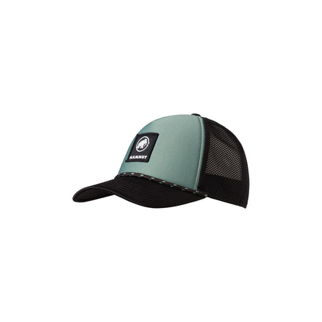 Cepure Mammut Crag Cap Logo Black-Dark Jade