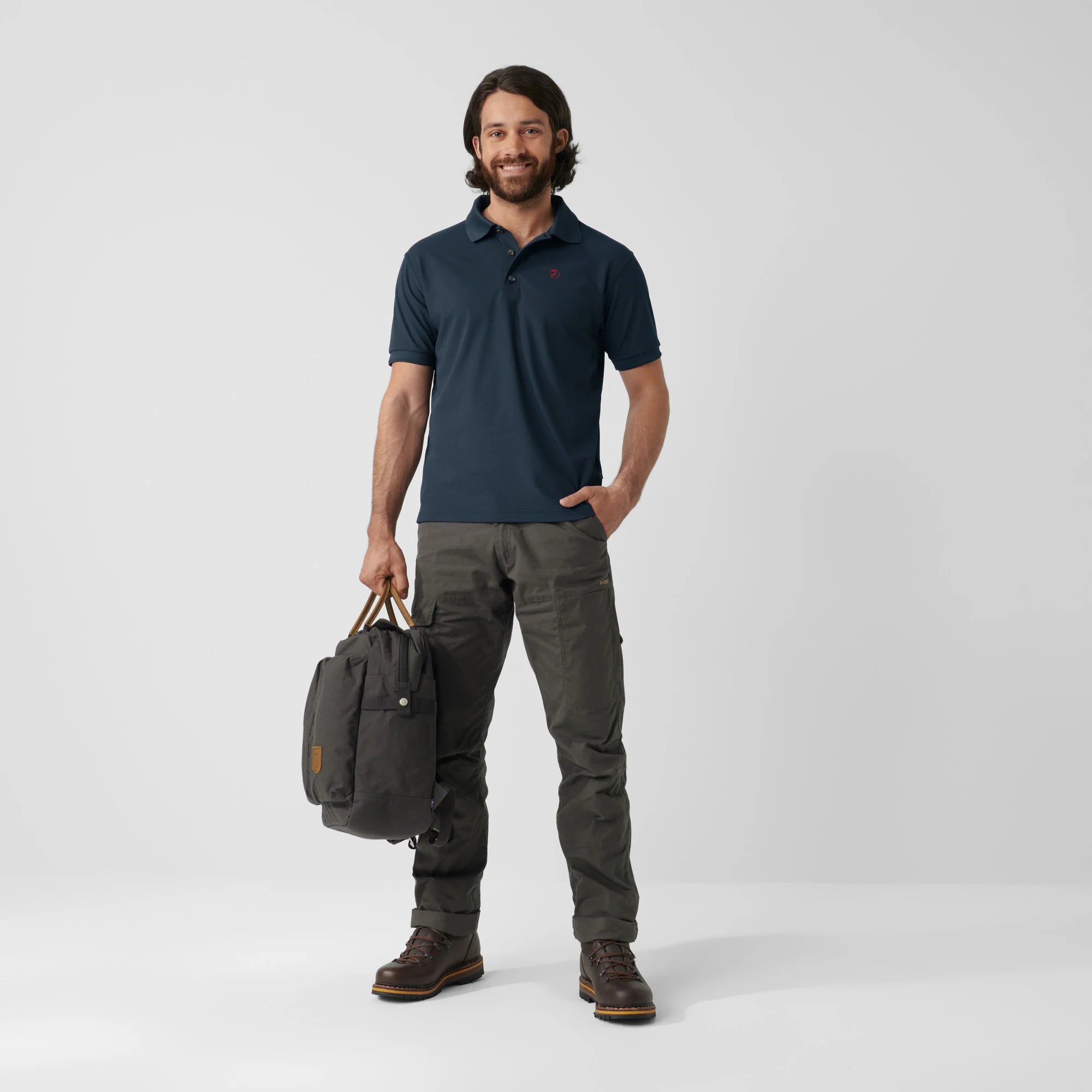 Fjallraven krekls Crowley Pique Shirt vīriešu