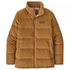Dūnu mētelis Patagonia Cord Fjord Coat sieviešu Nest Brown