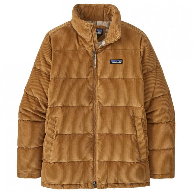 Dūnu mētelis Patagonia Cord Fjord Coat sieviešu Nest Brown