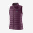 Dūnu veste Patagonia Down Sweater Vest sieviešu Night Plum