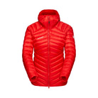 Drydown dūnu jaka Mammut Broad Peak IN Hooded sieviešu Mammut Red