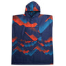Dvielis-pončo ar kapuci Packtowl Poncho Riso Wave