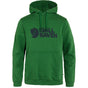 Džemperis Fjallraven Logo Hoodie vīriešu Palm Green