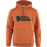 Džemperis Fjallraven Logo Hoodie vīriešu Terracotta Brown