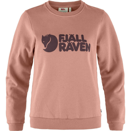 Džemperis Fjallraven Logo Sweater sieviešu Dusty Rose-Port