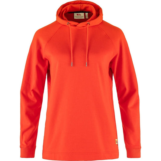 Džemperis Fjallraven Vardag Hoodie sieviešu Flame Orange