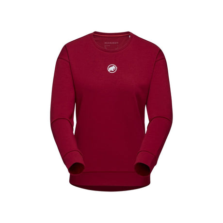 Džemperis Mammut Core ML Crew Neck Original sieviešu Blood Red