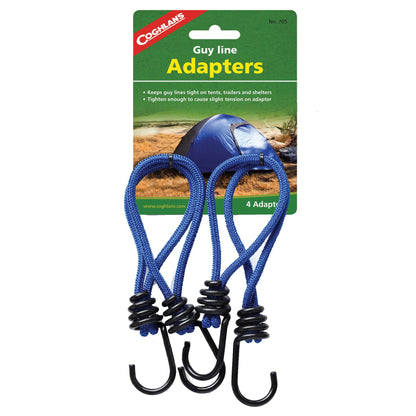 Elastīgas atsaites telts mietiņiem Coghlans Guy line adapter with hook