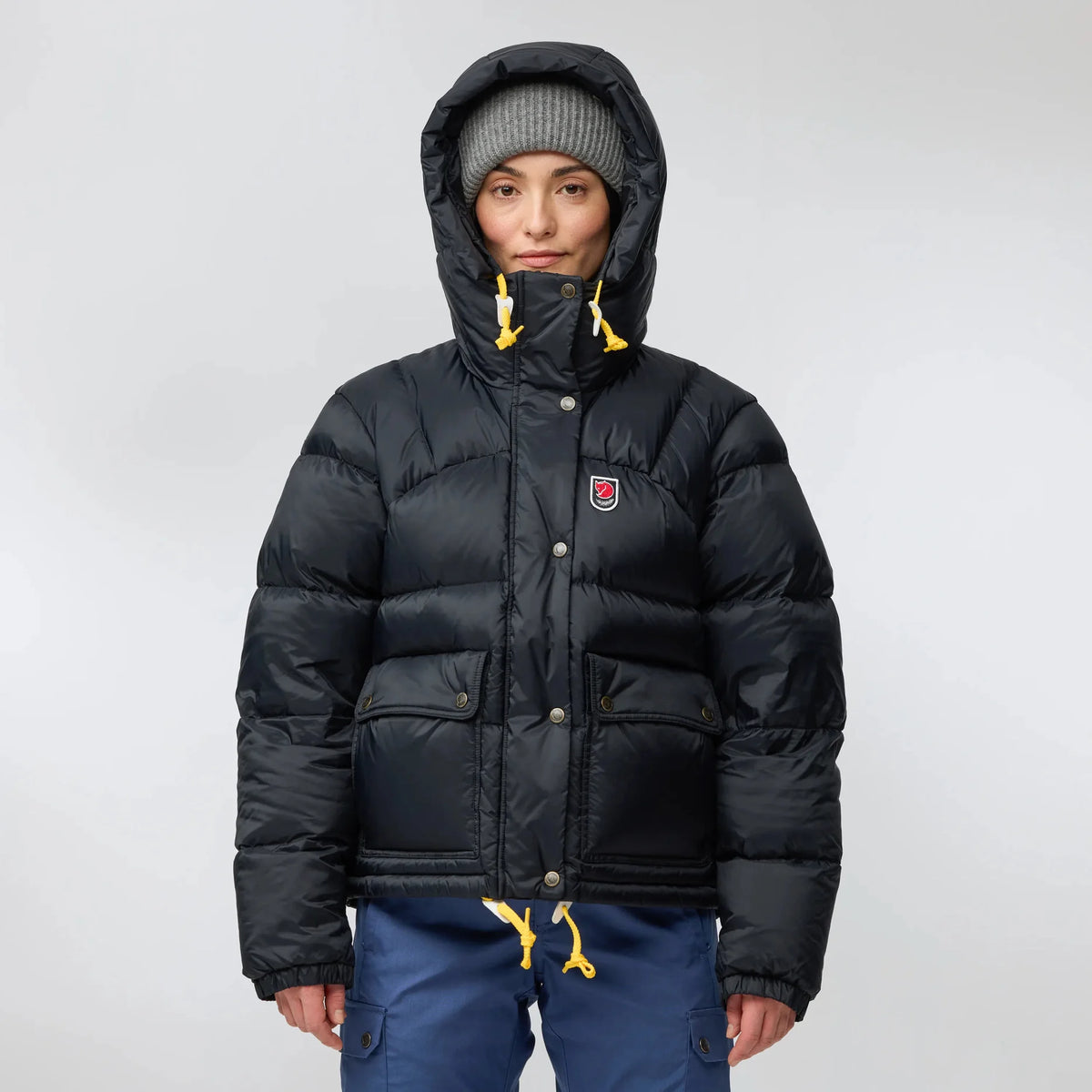 Fjallraven dūnu jaka Expedition Down Cropped sieviešu