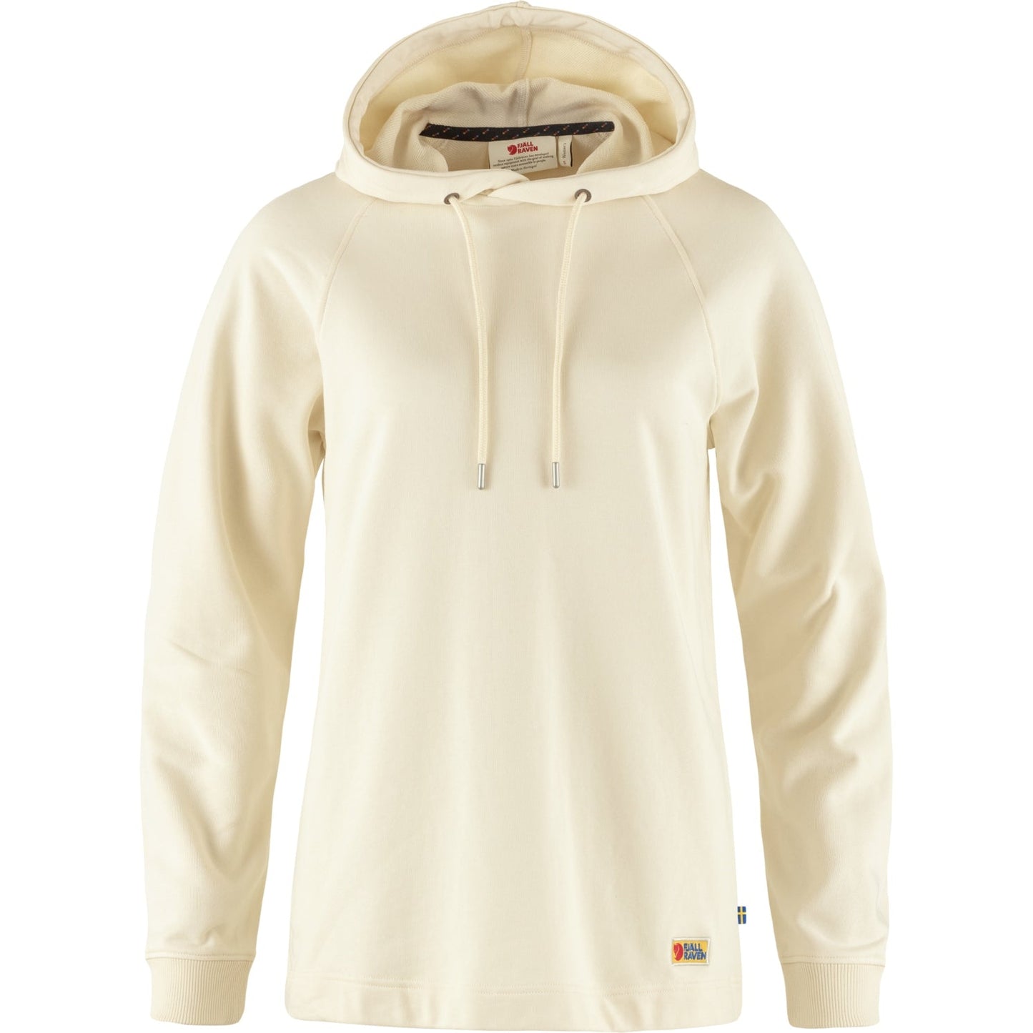 Džemperis Fjallraven Vardag Hoodie sieviešu Chalk White