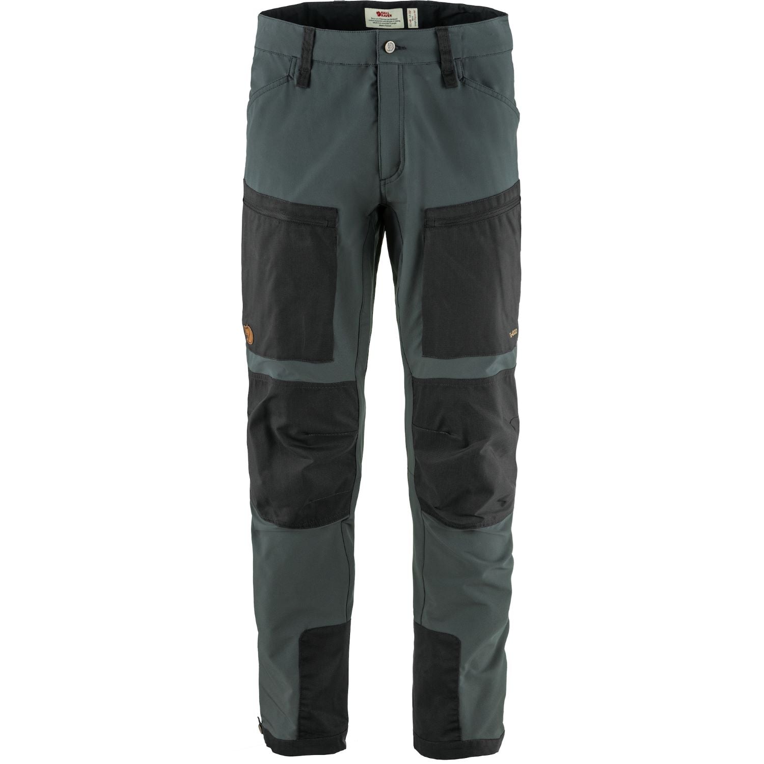 Pārgājienu bikses Fjallraven Keb Agile Trousers vīriešu Basalt-Iron Grey R